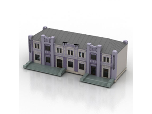 Free Building N373 3D model For Architecture 3Ds Max Model Download
